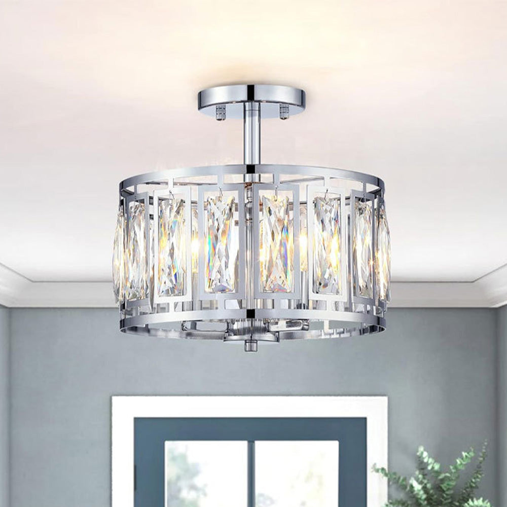 Industrial Entrance Light Crystal Ceiling Light
